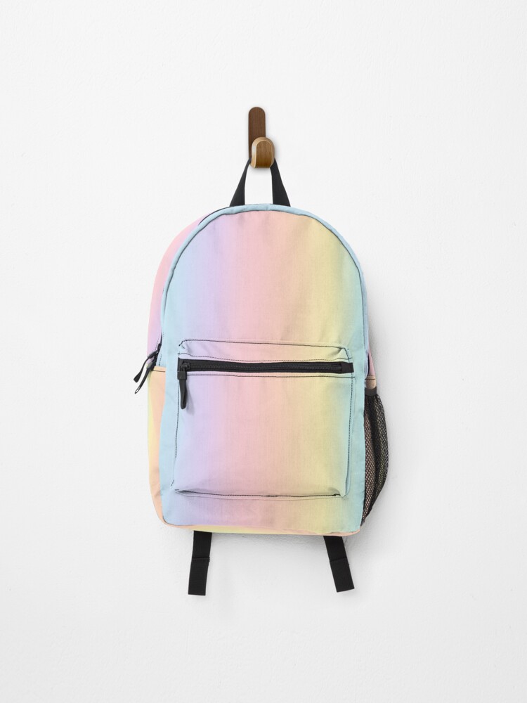 Pastel Rainbow Gradient Aesthetic Backpack for Sale by candymoondesign Redbubble