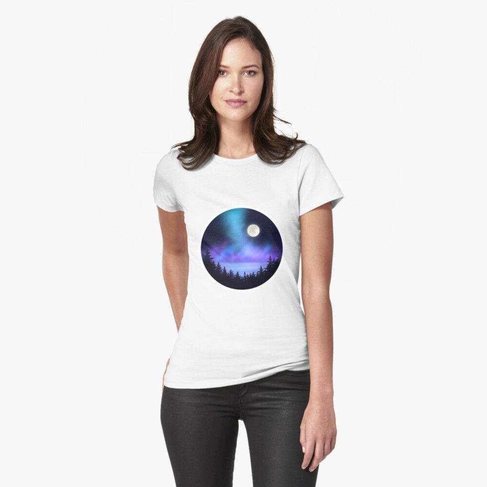 Item preview, Fitted T-Shirt designed and sold by jerry-wanda.