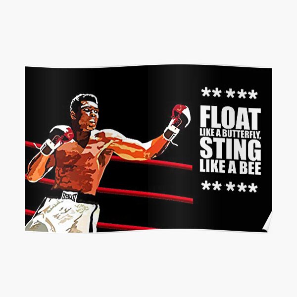 Muhammad Ali Quote Posters Redbubble