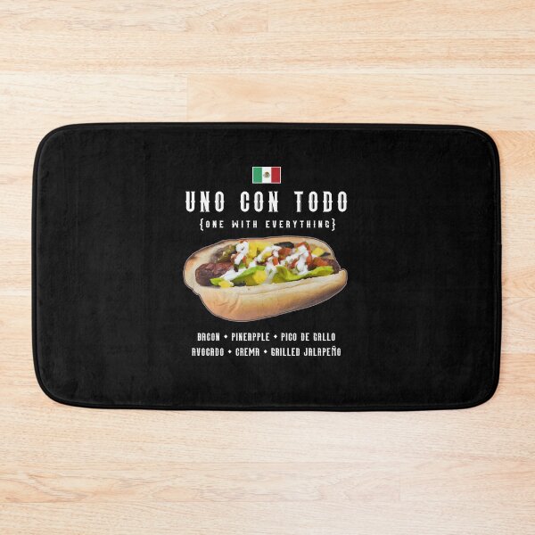 Item preview, Tijuana Los Angeles Mexico Bacon Avocado Jalapeño Hot Dog designed and sold by twHistory.