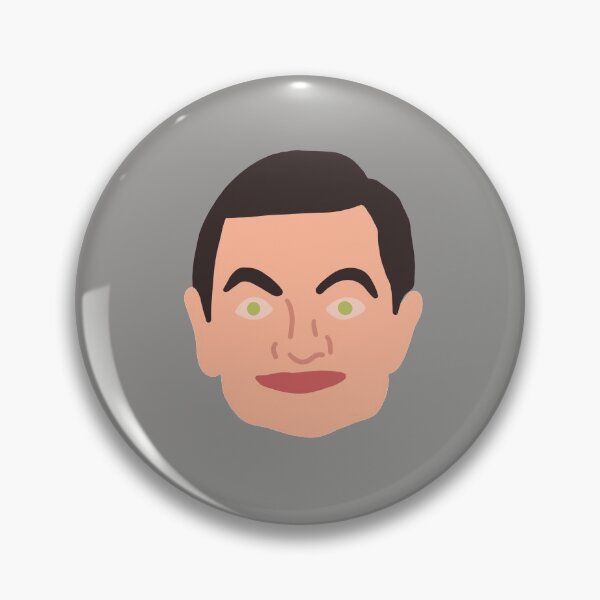 Item preview, Mr. Bean Simple Face Design designed and sold by SouthSoundArts.