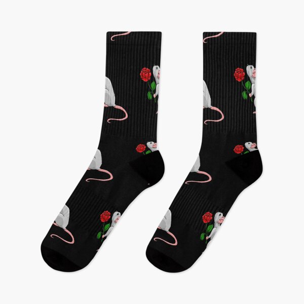 Item preview, Valentine's Day Rat with a Rose designed and sold by HighFives555.