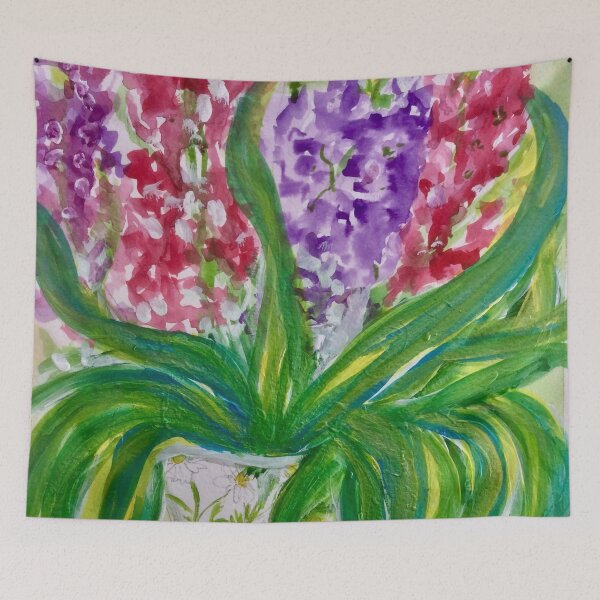 Item preview, “Fabulous Floral”  Vibrant And Full of Movement. designed and sold by Angela Haig-Harrison.
