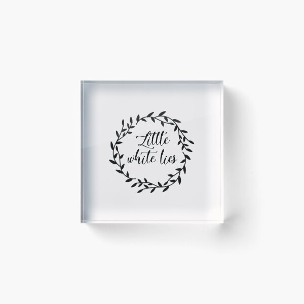Item preview, Little white lies cute white lies designed and sold by Dear-Ashlin.