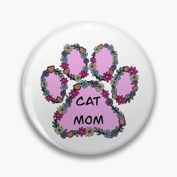Item preview, Cat mom paw print  designed and sold by aburges5.