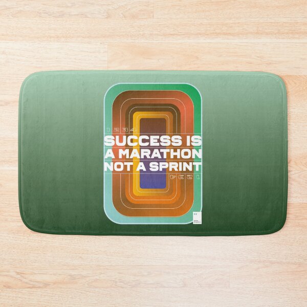 Item preview, Success is a marathon not a sprint designed and sold by quotesonposters.