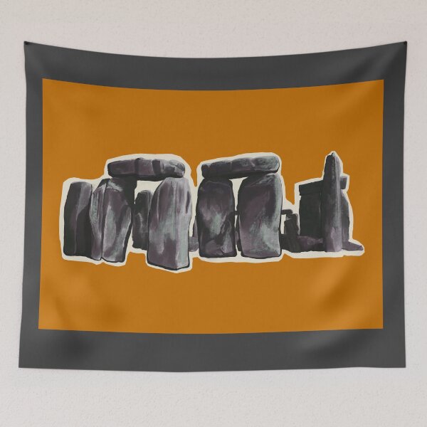 Item preview, Orange Stonehenge designed and sold by Corshe.