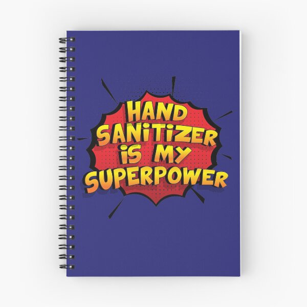 Item preview, Hand Sanitizer is my Superpower Funny Design Hand Sanitizer Gift designed and sold by Custom365.