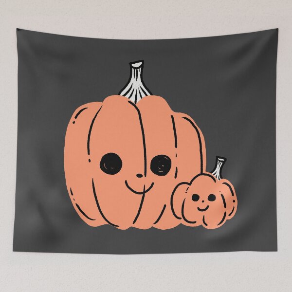 Item preview, Kawaii Smiling Pumpkins designed and sold by OhMyStarling.