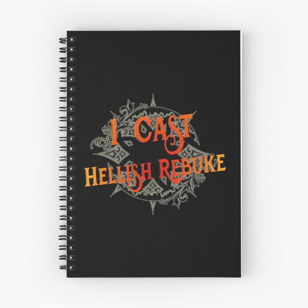 Item preview, I Cast... Hellish Rebuke designed and sold by DoodleDashCollective.