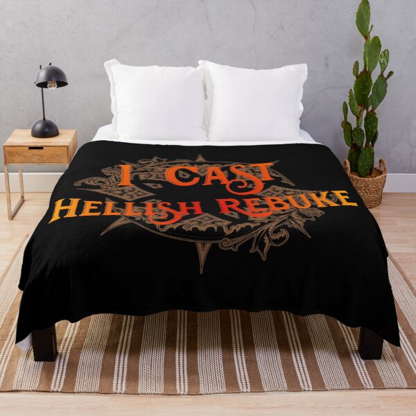 Item preview, I Cast... Hellish Rebuke designed and sold by DoodleDashCollective.