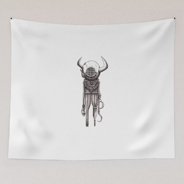 Item preview, bull diver pirate designed and sold by EdwinEiap.