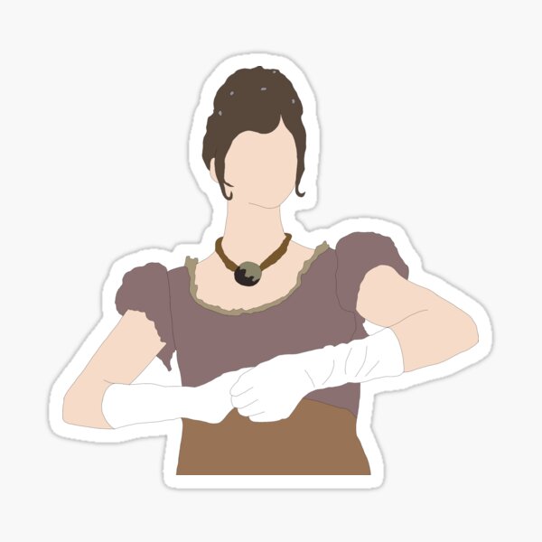 Wild Child Harriet Mrs Darcy Sticker For Sale By Sketchdrawings0 Redbubble