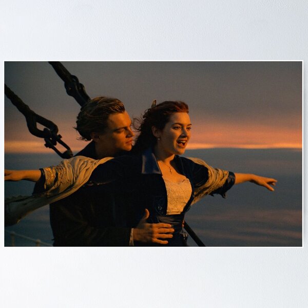 Leonardo Di Caprio Titanic Poster