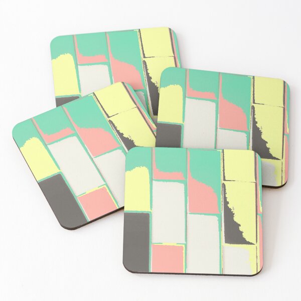 Item preview, Patterned Tile - Retro Palette designed and sold by gallantgiraffe.