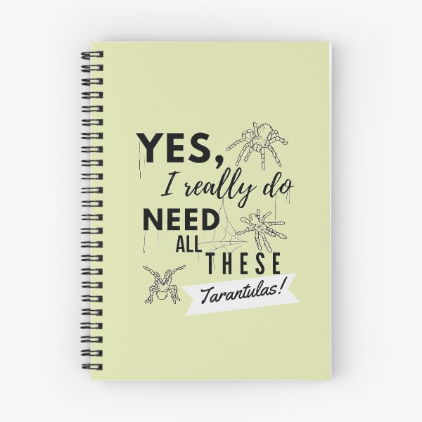 Item preview, Need All These Tarantulas Pet Owner Cobweb Quote designed and sold by luchik-and-co.