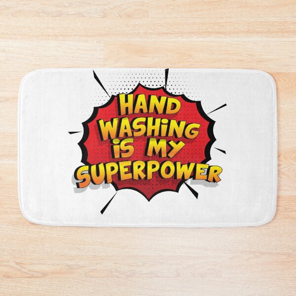 Item preview, Hand Washing is my Superpower Funny Design Hand Washing Gift designed and sold by Custom365.