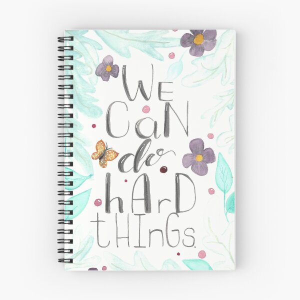 Item preview, Podemos hacer cosas difíciles con flores y hojas designed and sold by Mariana Boulton.