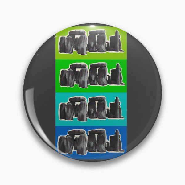 Item preview, Blue green Stonehenge designed and sold by Corshe.