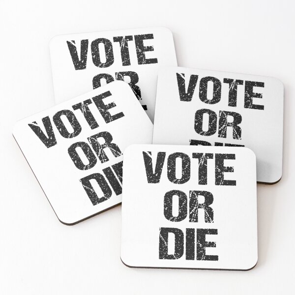 Item preview, VOTE OR DIE designed and sold by Andrea Lina.