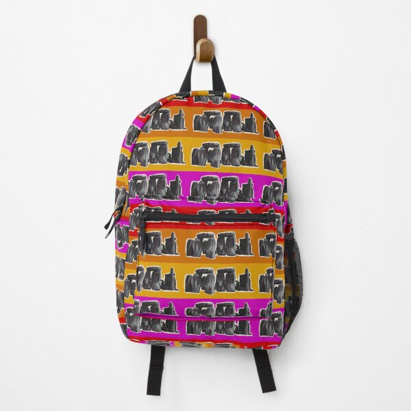 Item preview, Red Orange Pink Yellow Stonehenge designed and sold by Corshe.