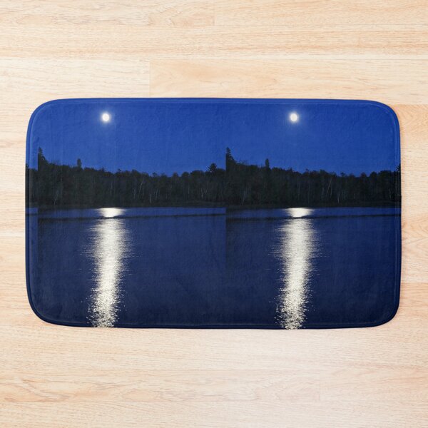 Item preview, Harvest Moon over Cedar Lake designed and sold by J Rier Photography.