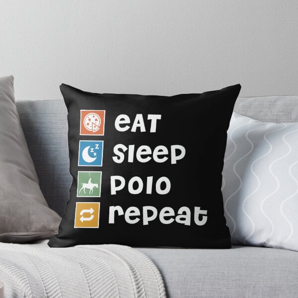 Item preview, Horse Polo. Eat. Sleep. Repeat designed and sold by orlumbuspirate.