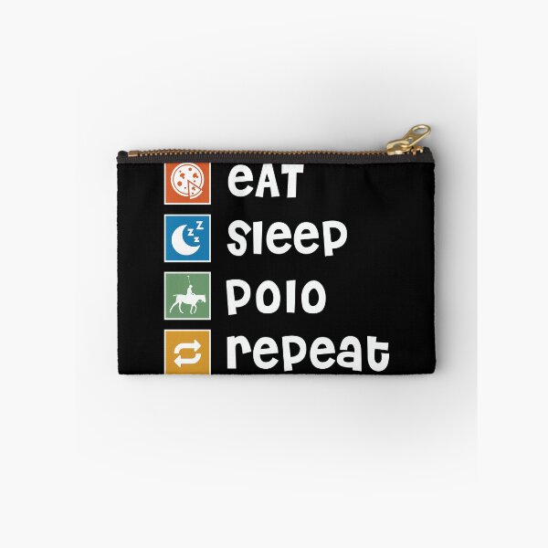 Item preview, Horse Polo. Eat. Sleep. Repeat designed and sold by orlumbuspirate.