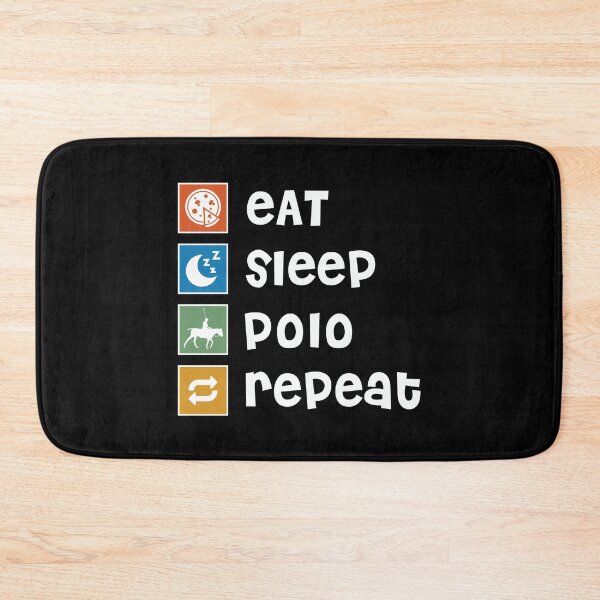 Item preview, Horse Polo. Eat. Sleep. Repeat designed and sold by orlumbuspirate.