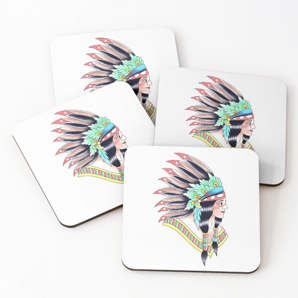Item preview, Native American traditional tattoo design designed and sold by LPdesigns2020.