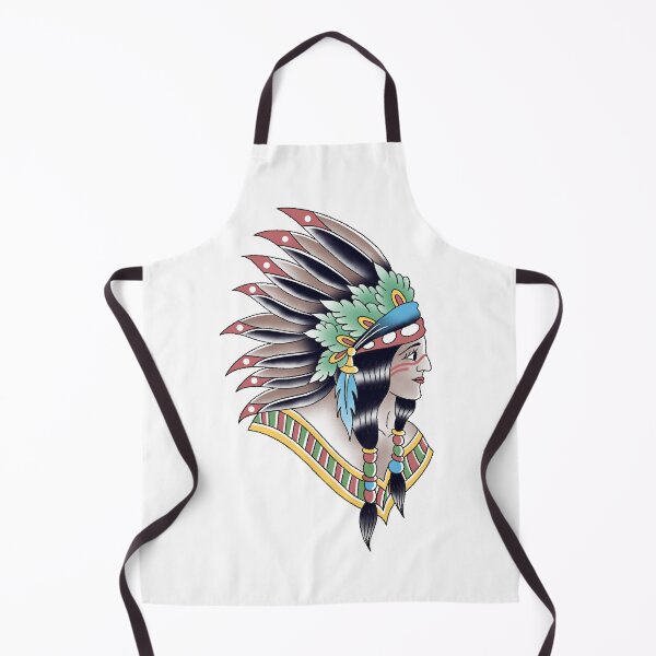 Item preview, Native American traditional tattoo design designed and sold by LPdesigns2020.