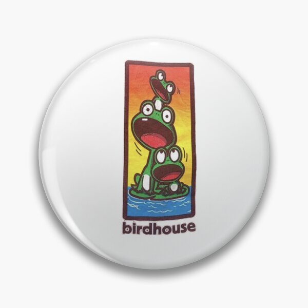 Item preview, Vintage Birdhouse Tony Hawk Bird House Hook Ups Skate Brand Cartoon Hookups Hook-Ups Cute Frogs Animals Frog designed and sold by jackyboi.