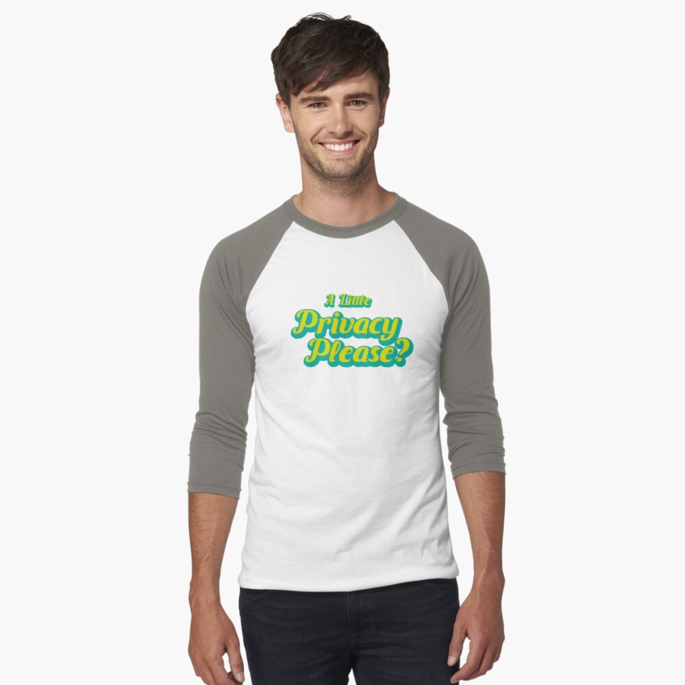 Item preview, Baseball ¾ Sleeve T-Shirt designed and sold by InfoBloom.