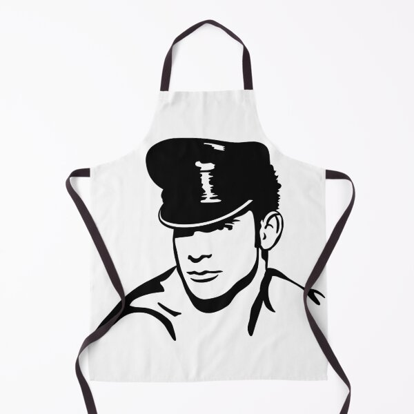 Item preview, Stud, Man with a leather hat. designed and sold by Henrylizarraga.