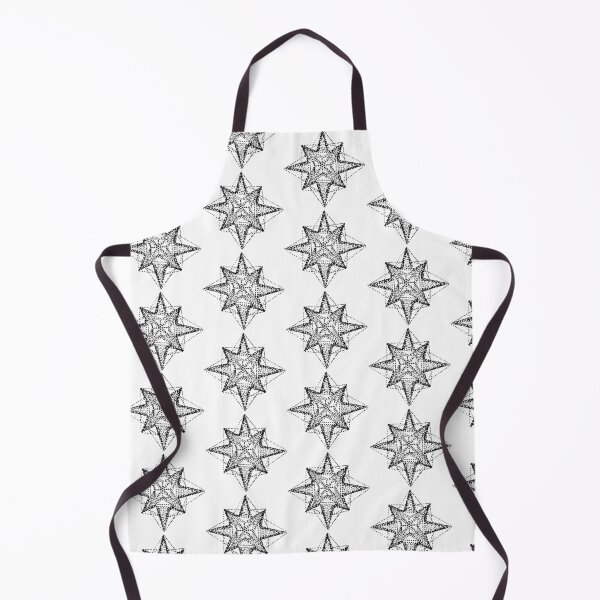 Item preview, Geomtrical Stippled Star designed and sold by LinezAndCirclez.