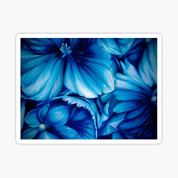 Item preview, Blue Flower Bloom designed and sold by BlueSkeksis.