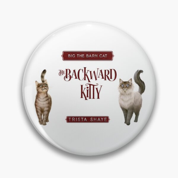 Item preview, The Backward Kitty Art designed and sold by TristaShaye.