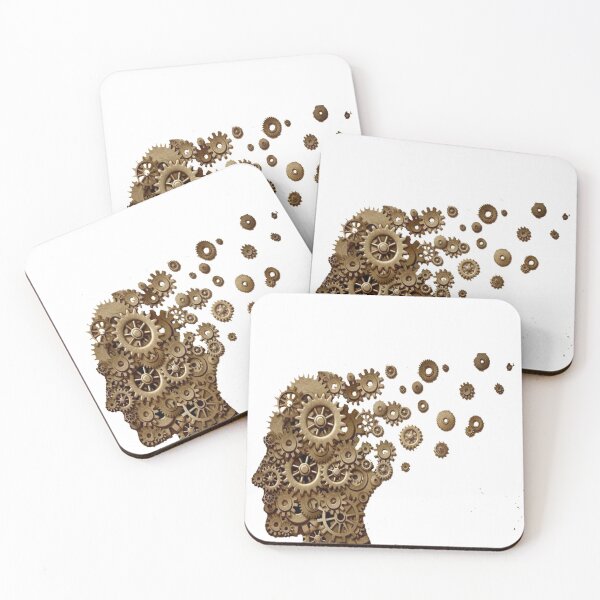 Item preview,  person, mechanism, gear, brain, art designed and sold by Viktoriia Trubiichuk.