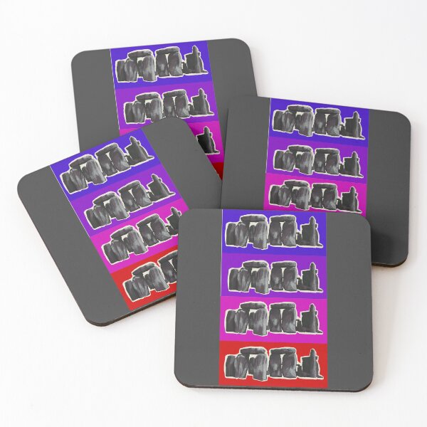 Item preview, Pink Purple Stonehenge designed and sold by Corshe.