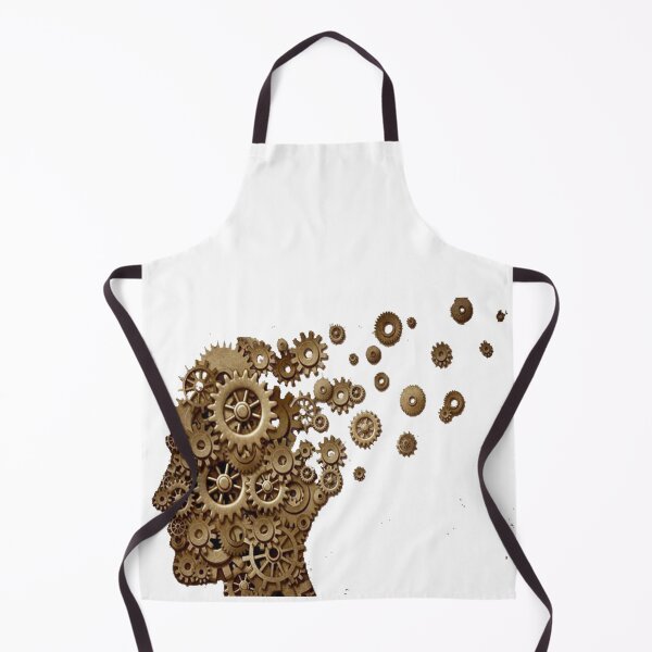 Item preview,  person, mechanism, gear, brain, art designed and sold by Viktoriia Trubiichuk.