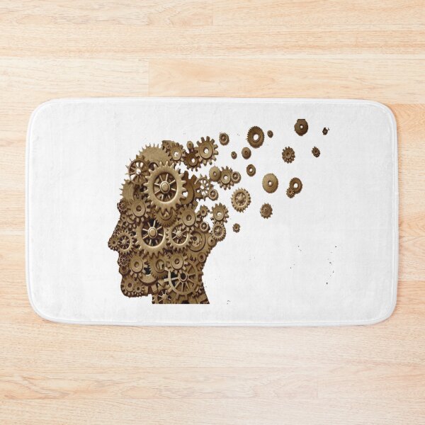 Item preview,  person, mechanism, gear, brain, art designed and sold by Viktoriia Trubiichuk.