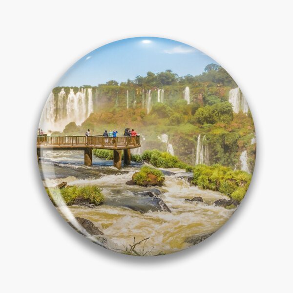 Item preview, Devil Throat Waterfalls from Brazilian Border designed and sold by DFLC Prints.
