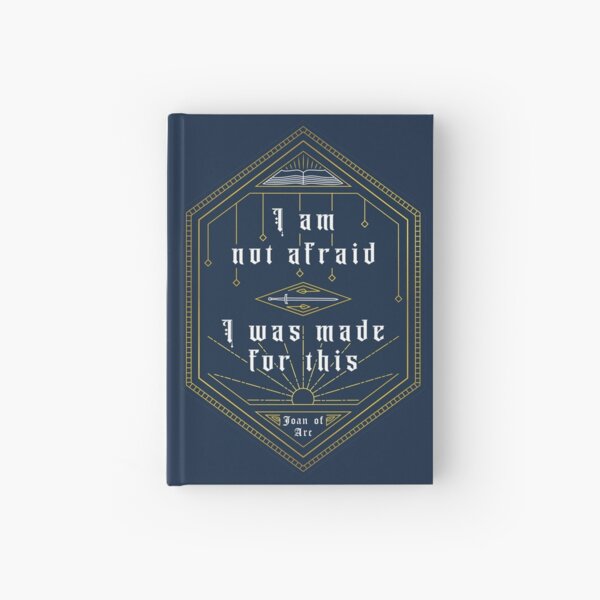 Saint Joan of Arc Quote Hardcover Journal