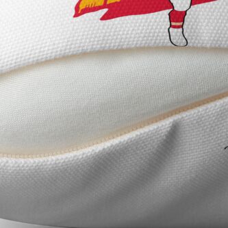 Alternate view of Mahomes #15 Throw Pillow