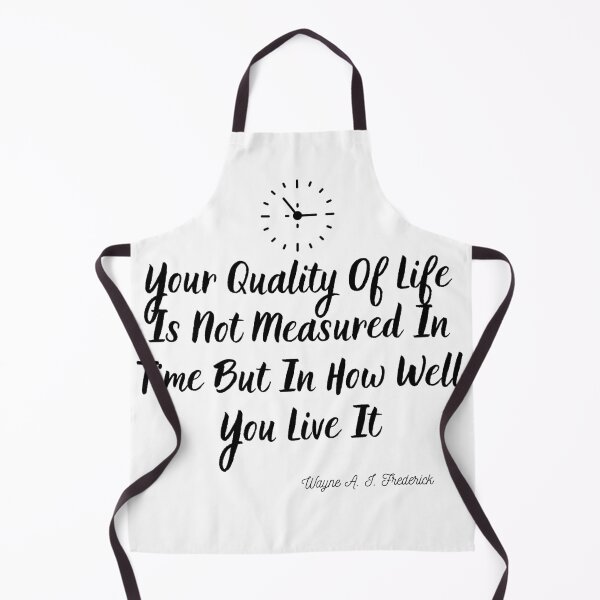 Item preview, Your Quality Of Life-Black Text designed and sold by Trendi61.