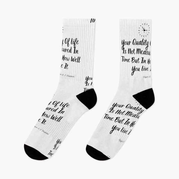 Item preview, Your Quality Of Life-Black Text designed and sold by Trendi61.