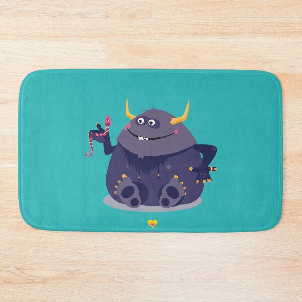 Item preview, Illustration nursery little monsters - Pendi and the evil designed and sold by Pia Kolle.