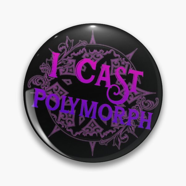 Item preview, I Cast... Polymorph designed and sold by DoodleDashCollective.