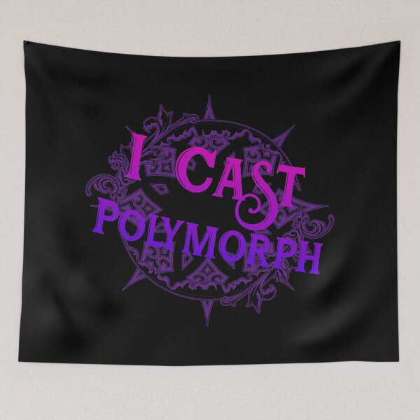 Item preview, I Cast... Polymorph designed and sold by DoodleDashCollective.