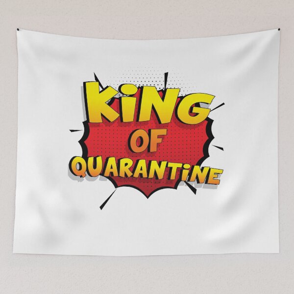 Item preview, King of Quarantine is my Superpower Funny Design King of Quarantine Gift designed and sold by Custom365.